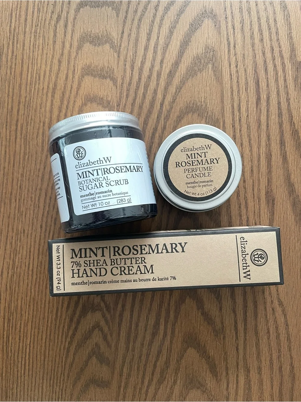 Set of 3 Elizabeth W items